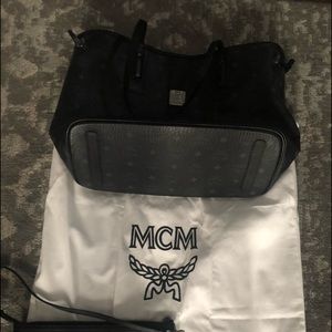 Barely used MCM tote with wristlet and dust bag